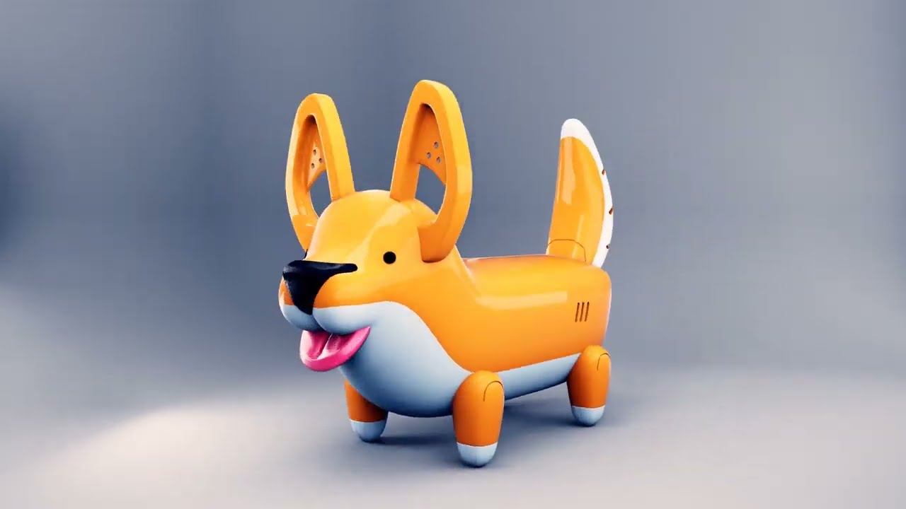 ROBO DOG 3D Model
