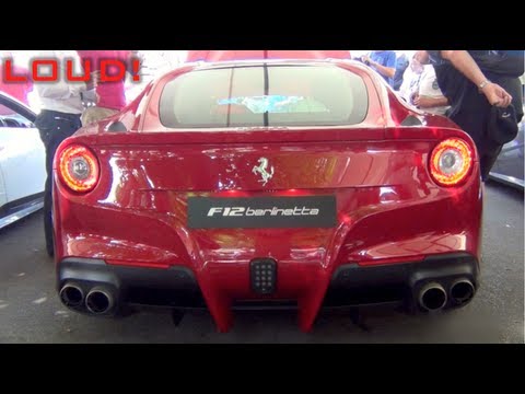 Ferrari F12 Berlinetta Pure V12 Sound - Revs and Accelerations