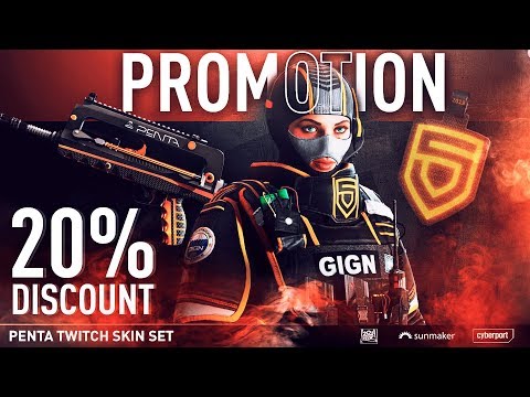 20% Discount PENTA Twitch Skin Set
