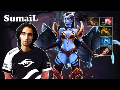 SumaiL - Queen of Pain Midlane | Dota 2 7.30e Gameplay