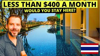 $400 a Month in Paradise – Hua Hin Thailand Apartment Tour 🇹🇭