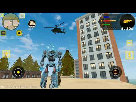 New Robot Shark 2 By Naxeex Robots - Android ios Gameplay HD
