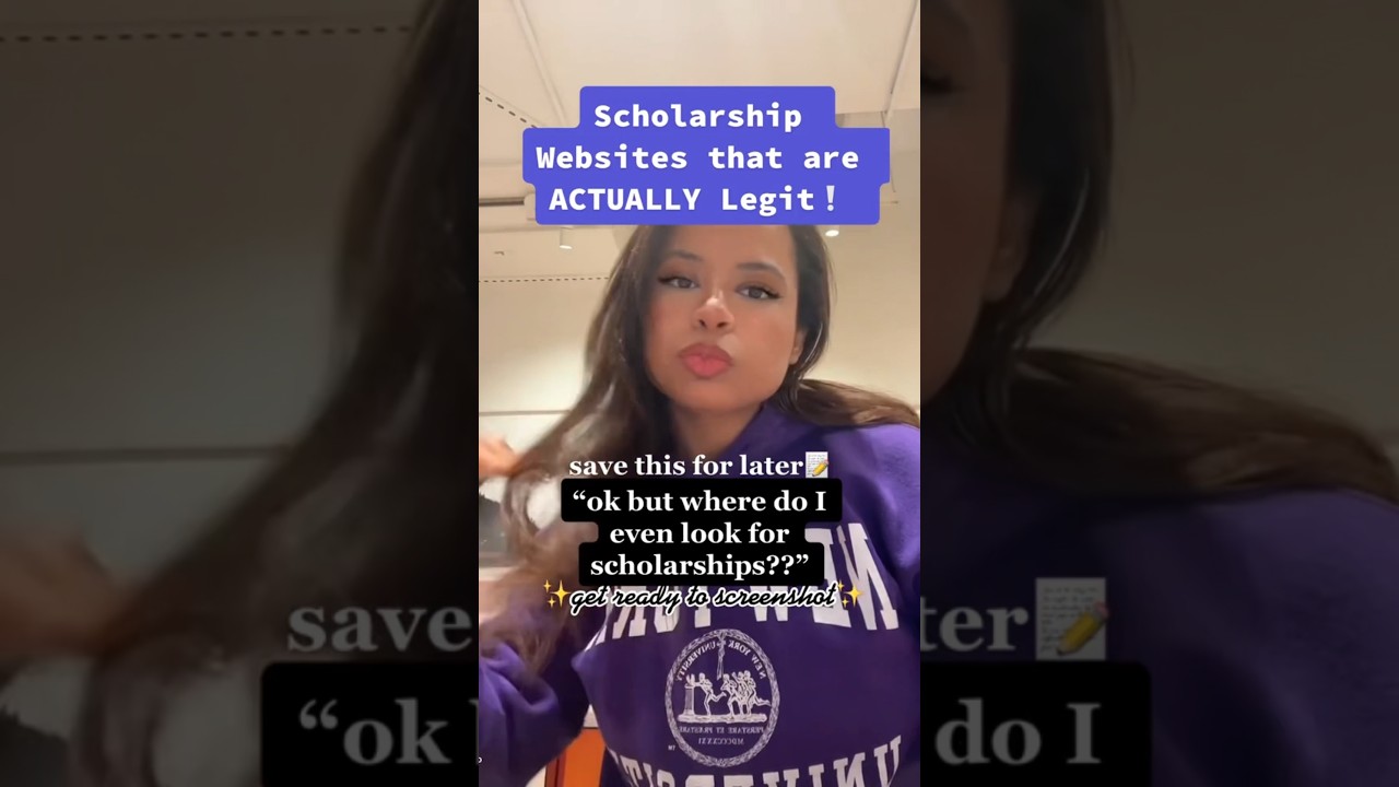 the BEST places to find Scholarships for college 💸 #school #students #collegemoney