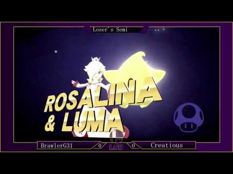 Lust IX Brawlerg31 vs. Creatious Loser's Semi's SSB4 Singles