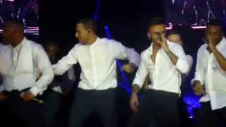 JLS So many girls Goodbye Greatest hit tour Belfast Odyssey arena 1/12/13