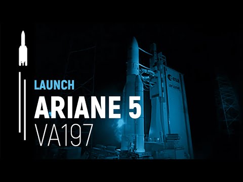 Flight VA197 – W3B / BSAT-3b | Ariane 5 Launch | Arianespace