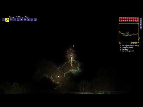 Terraria ep10 ICE BIOME !!!