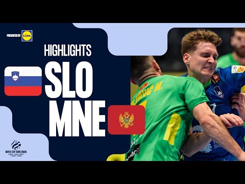 Slovenia vs Montenegro | Highlights | Men's EHF EURO 2026