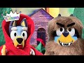 Bluey Bedtime Story: Little Red Riding Hood! 🐺 | Disney Jr Fun