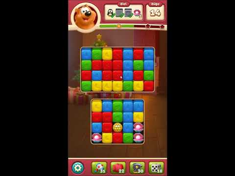 Toon Blast Level 2194 - NO BOOSTERS 🐻🐺🐱 | SKILLGAMING ✔️