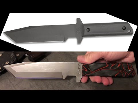 Cold Steel G.I. Tanto modification!