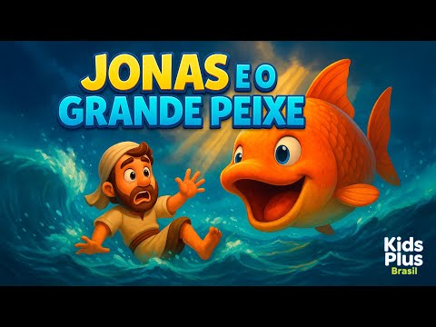 Jonas e o Grande Peixe 🐟 | Música Infantil Bíblica