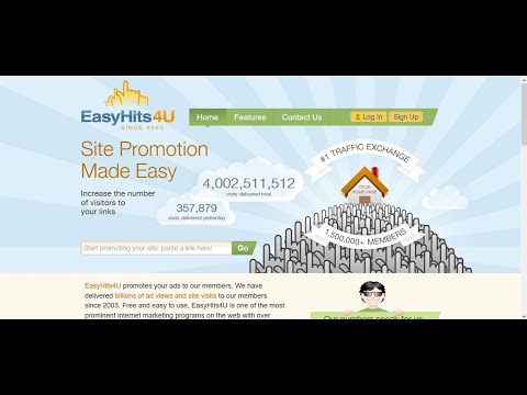 Earn Money in a easy way ! EasyHits4U detail.