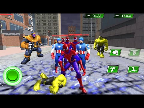 Spider Hero Immortal God Revenge Fight | Spider Superhero Rescue City - Android GamePlay