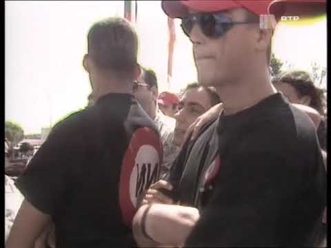 Entrevista a membro dos No Name Boys em 1994 em relação a incidentes na Supertaça.