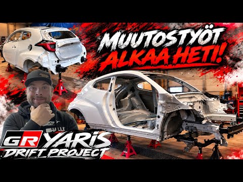 GR YARIS DRIFTING PROJEKTI OSA2!