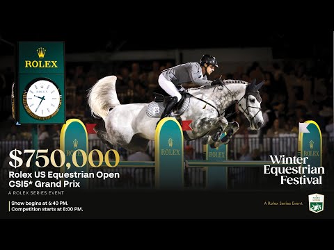 Watch the $750,000 Rolex US Equestrian Open CSI5* Grand Prix