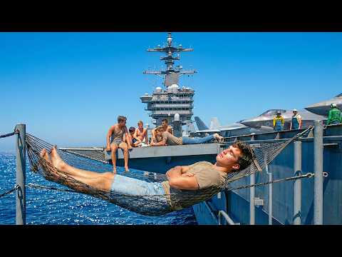 What Nobody Told You About Life on an Aircraft Carrier for Months at Sea