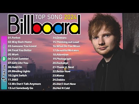 Ed Sheeran, Shawn Mendes, Bruno Mars, Dua Lipa, The Weeknd, Adele, Maroon 5 - Top Hits 2024