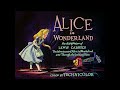 Opening To Alice In Wonderland UK DVD 1999