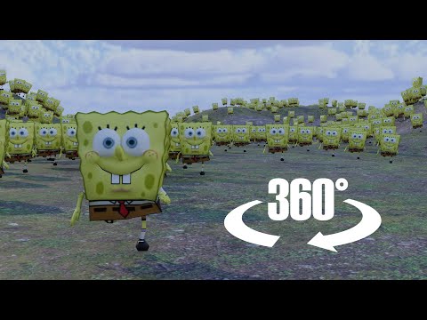 Goku gegen 30 Milliarden SpongeBobs in 360/VR