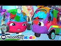 Carwash Accident Go Buster RECHARGED Super Story Kids TV