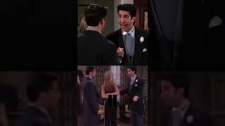 Friends - Ross: I don't care about the stupid band! Bloopers vs actual scene