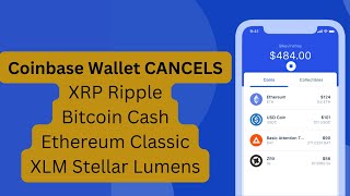 Coinbase Wallet | XRP Ripple, Bitcoin Cash, Ethereum Classic & XLM Stellar Lumens | XRP news today