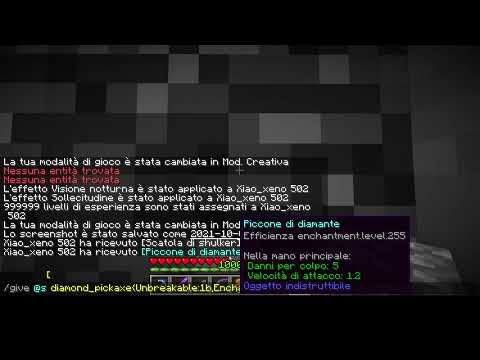 Come creare un piccone con efficenza 10000000