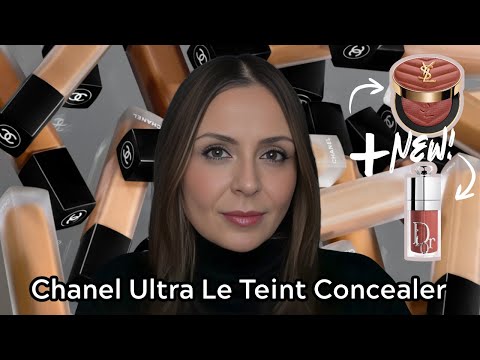 ✨ NEW! Chanel Ultra Le Teint Concealer! New fave? + NEW YSL Shade Honeymoon | Dior Lip Oil Glaze!!