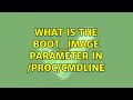 What Is The BOOT IMAGE Parameter In Proc Cmdline