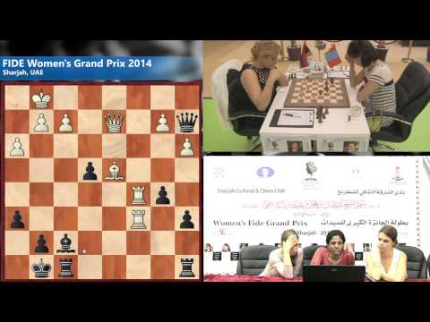 Round 6: Kosintseva (RUS) 1-0 Harika (IND)