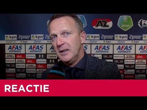 'Deze is écht heel lekker' | Reactie Van den Brom | AZ - Ajax