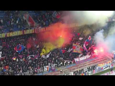 FC Basel - FC St. Gallen | Intro und Pyro