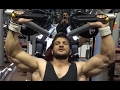 Nasrat Ansari Afghan Bodybuilder - Shoulder Machine workout