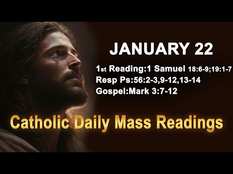 Catholic Daily Mass Readings for today I Thursday January 22 2026