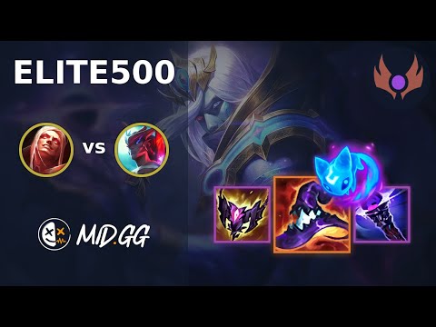 MID.GG: [ elite500 ] Vladimir MID vs Yone | EUW MASTER | LOL Season 2025