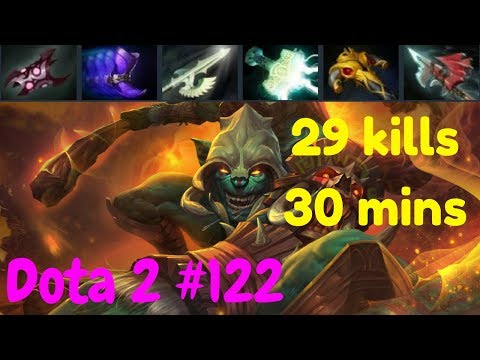Dota 2 with Huskar 29 kills (30 mins) | Best Plays MMR Dota 2 Pro #122