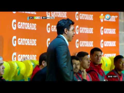 Gol de Busse. Defensa y Justicia 1 - River 0 | Primera División 2015 - Fecha 19