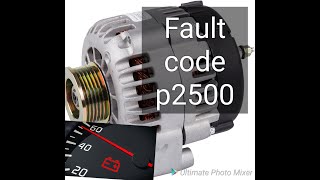 Meaning of OBD p2500