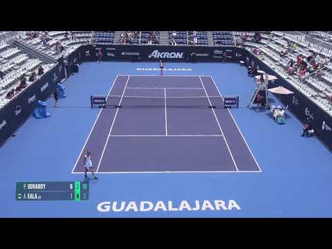 Panna Udvardy (HUN) vs Alexandra Eala [2] (PHI) // 6-1 5-7 3-6 // W125 Guadalajara // Final