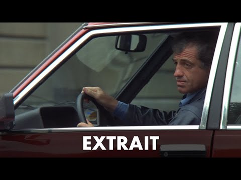 LE PROFESSIONNEL - Course poursuite en voiture -  Jean-Paul Belmondo, Robert Hossein