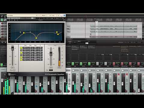 Mixando pagodão no Reaper