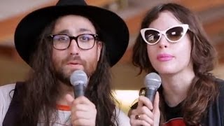 Ghost a Saber Tooth Tiger&#39;s Sean Lennon + Charlotte Kemp Muhl Interview - Mountain Jam 2014