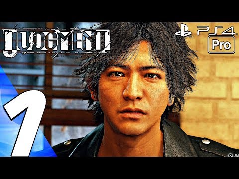 JUDGMENT - Gameplay Walkthrough Part 1 - Prologue (Full Game) PS4 PRO