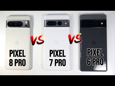 Google Pixel 8 Pro VS Pixel 7 Pro VS Pixel 6 Pro In 2024!  What You Should Know!