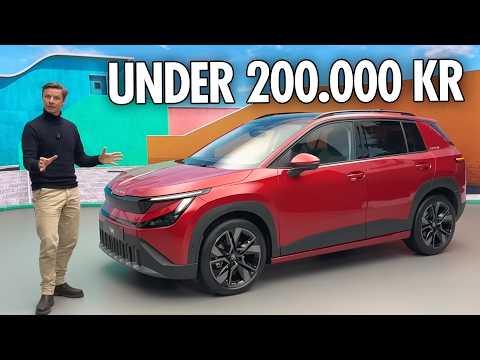 Skodas BILLIGSTE elbil er nu klar – få pris og info HER! – Skoda Epiq (2026)