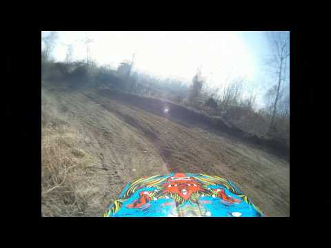 Go Pro HD - 1 lap Rivarolo Canavese Motocross ITALIA