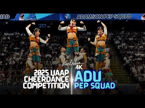 [4K] Adamson Pep Squad - 2025 UAAP Cheerdance Competition at MOA Arena 11-29-2025 | KIELSKIE