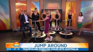 TODAY: Trampoline exercise craze